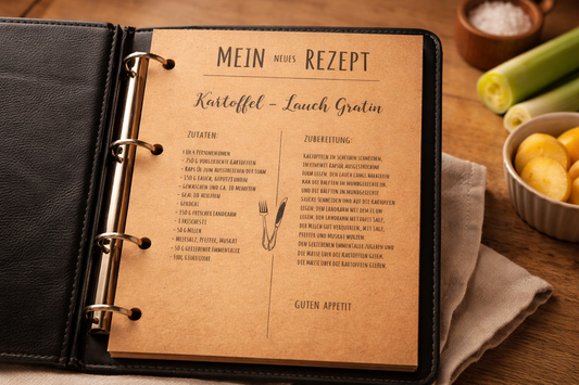 Kartoffel – Lauch Gratin