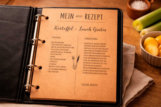 Kartoffel – Lauch Gratin